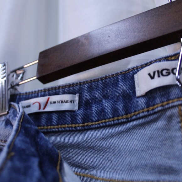 Vigoss Dark Blue Ankle Jeans - Picture 12 of 13